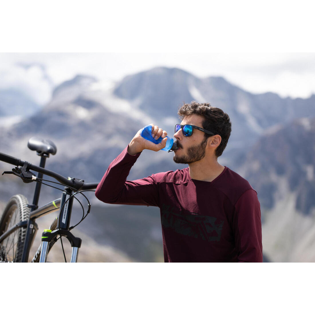 SACOCHE BANANE HYDRATATION VTT FEEL NOIR 2L/0,25L eau