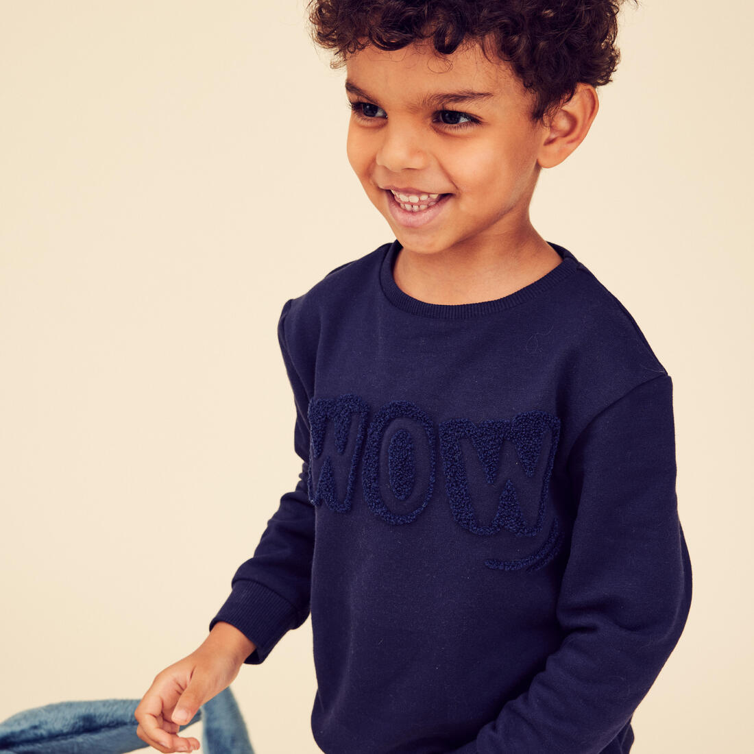Sweat decat'oons imprimé beige baby gym enfant