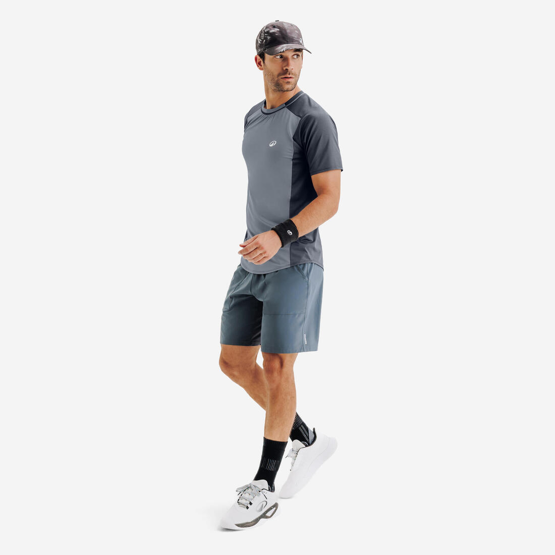 T-shirt de tennis respirant homme, Dry