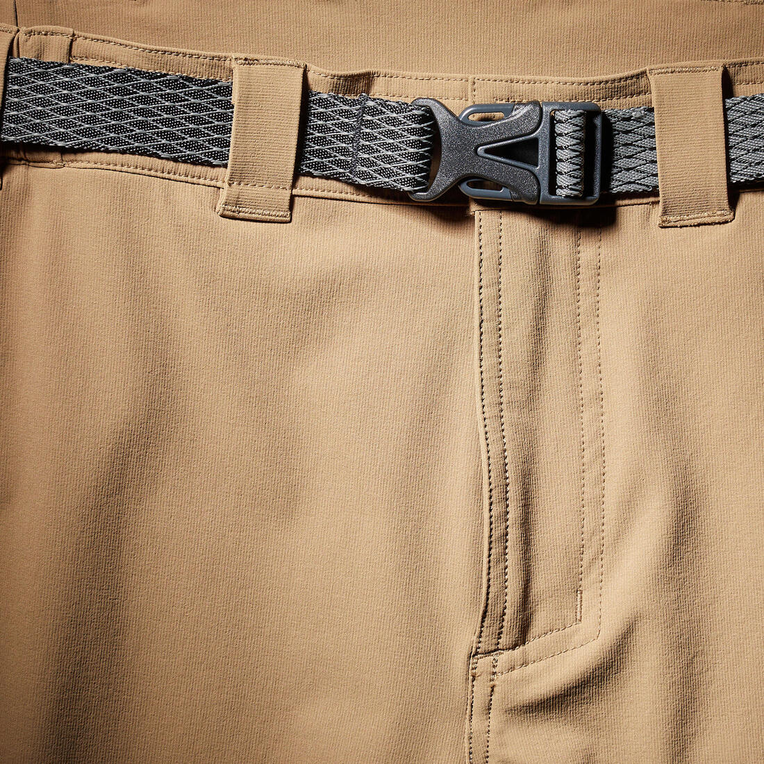 Pantalon de trek montagne déperlant et coupe-vent Homme - MT900