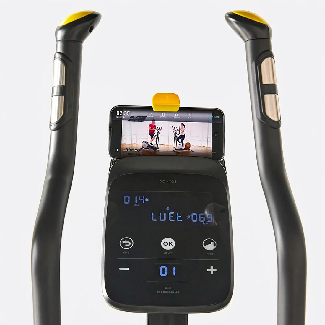 Vélo elliptique auto-alimenté et connecté, El 540