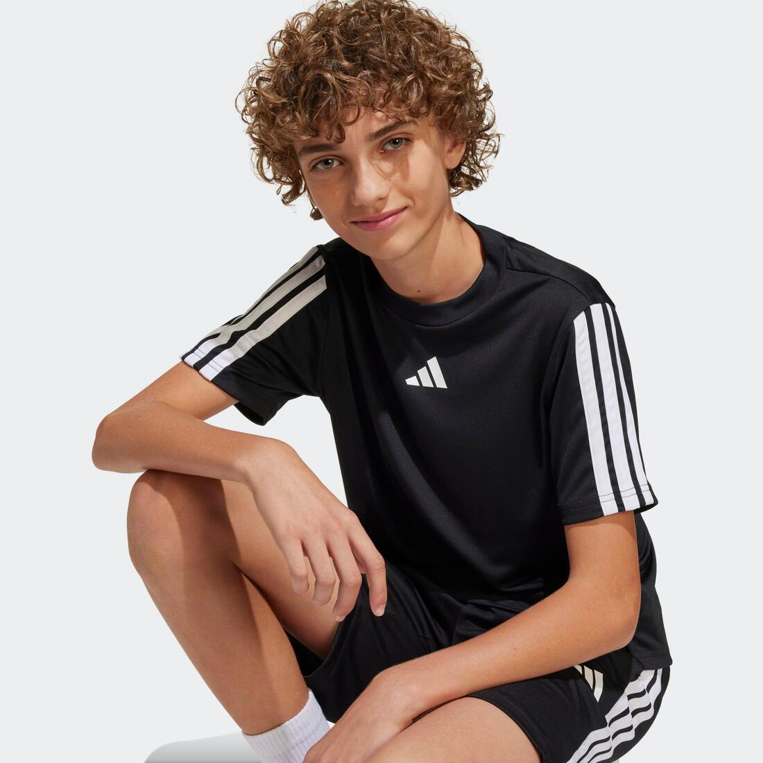 T-shirt Train Essentials 3 Bandes Enfant Adidas