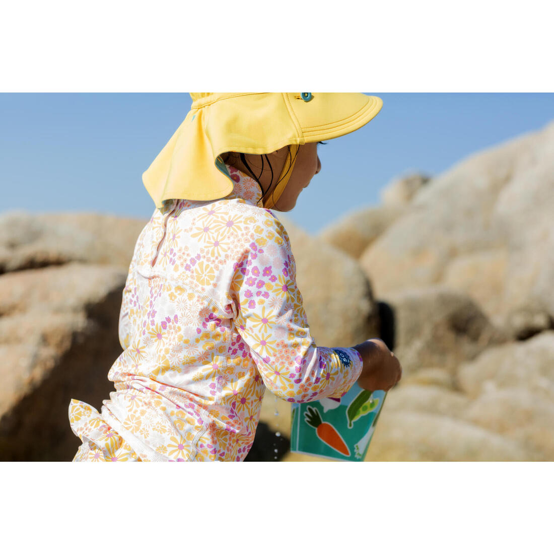 Bas de maillot de bain bébé corail