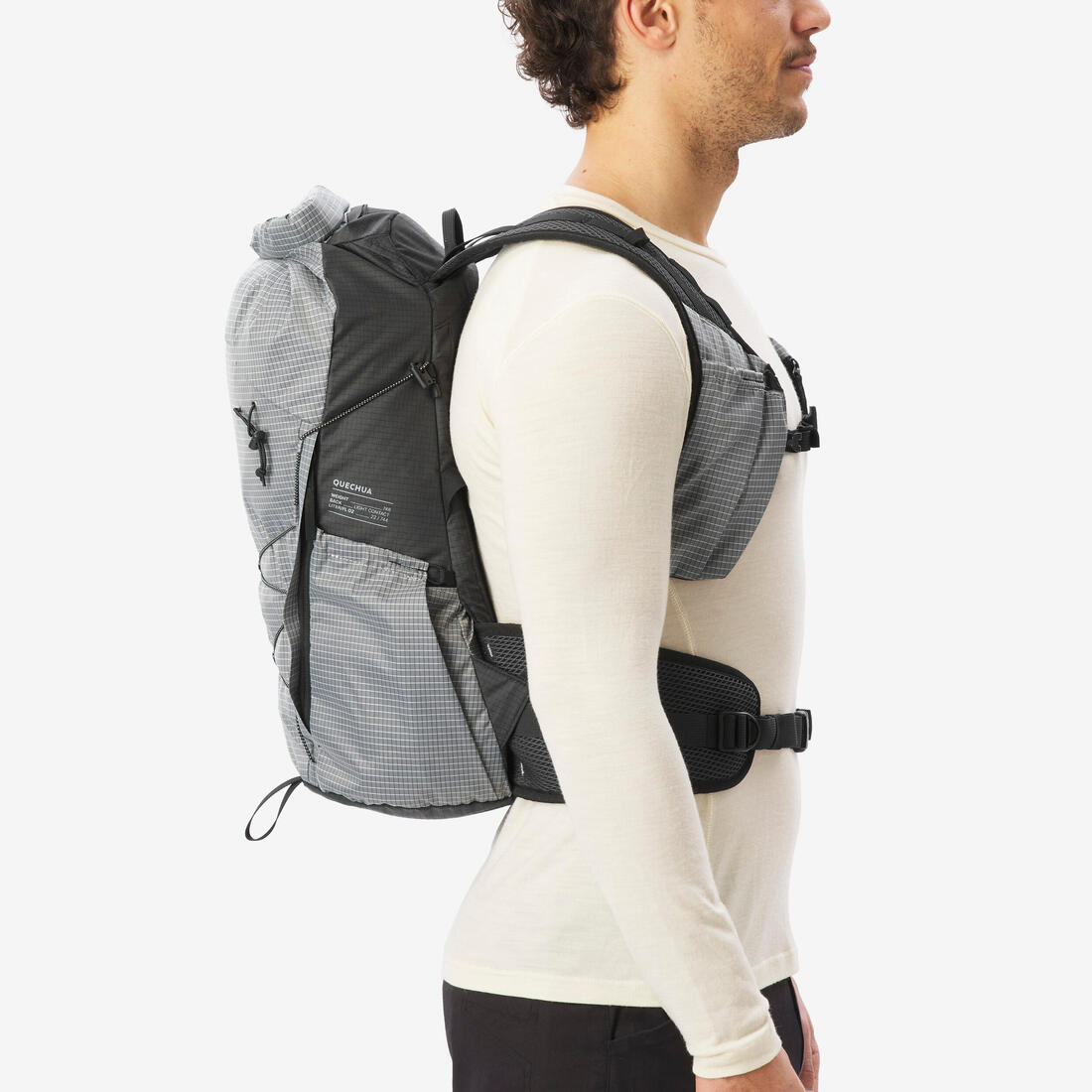 Sac à dos de randonnée montagne, MH500 LIGHT 22L