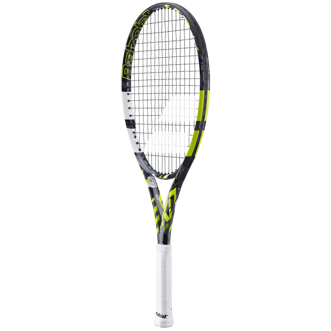 RAQUETTE DE TENNIS ENFANT PURE AERO 25 NOIR JAUNE