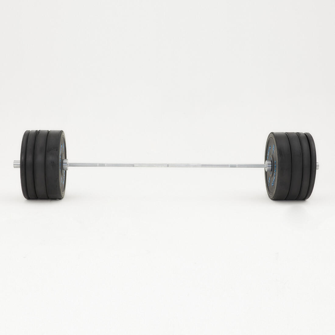 Disque bumper d'haltérophilie 15 kg, diamètre intérieur 50 mm