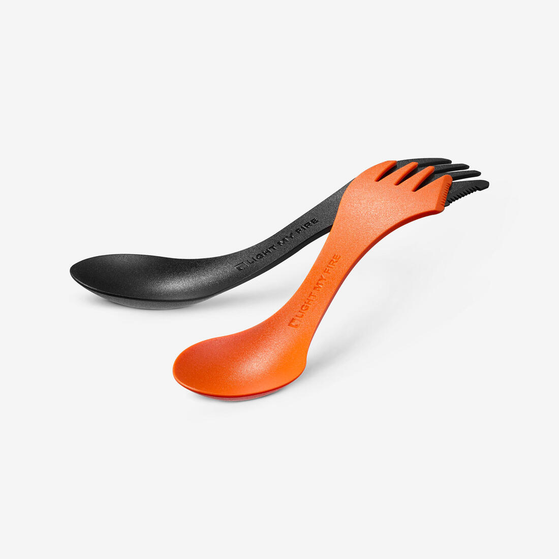 Couvert 3 en 1 de trekking, fourchette, couteau, cuillère, Spork original