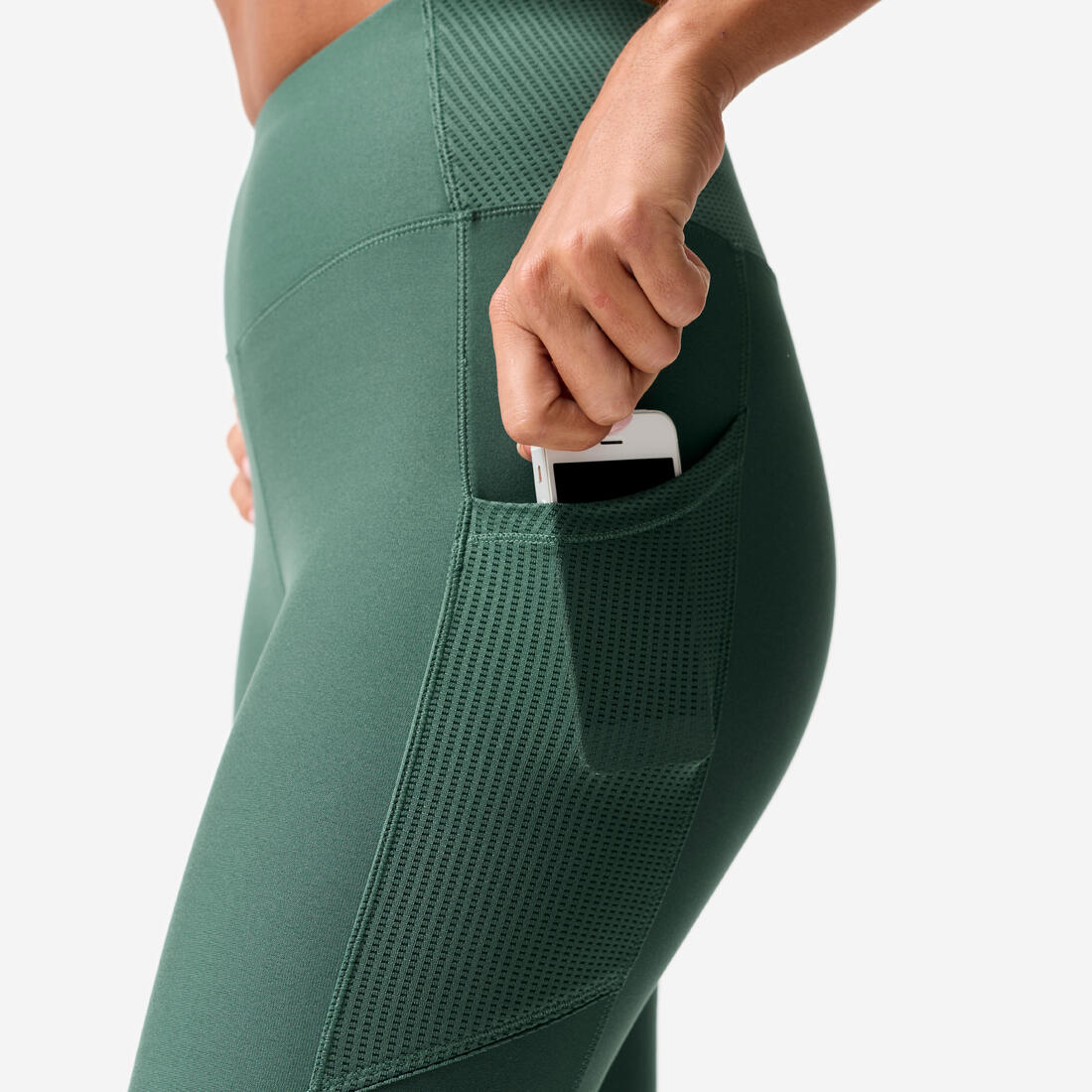 Legging de sport respirant avec poche de téléphone femme