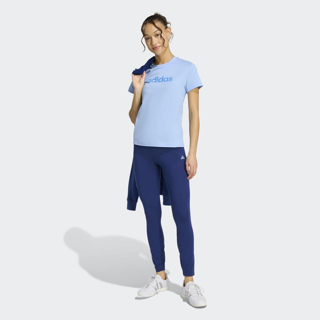 T-shirt de fitness en coton femme