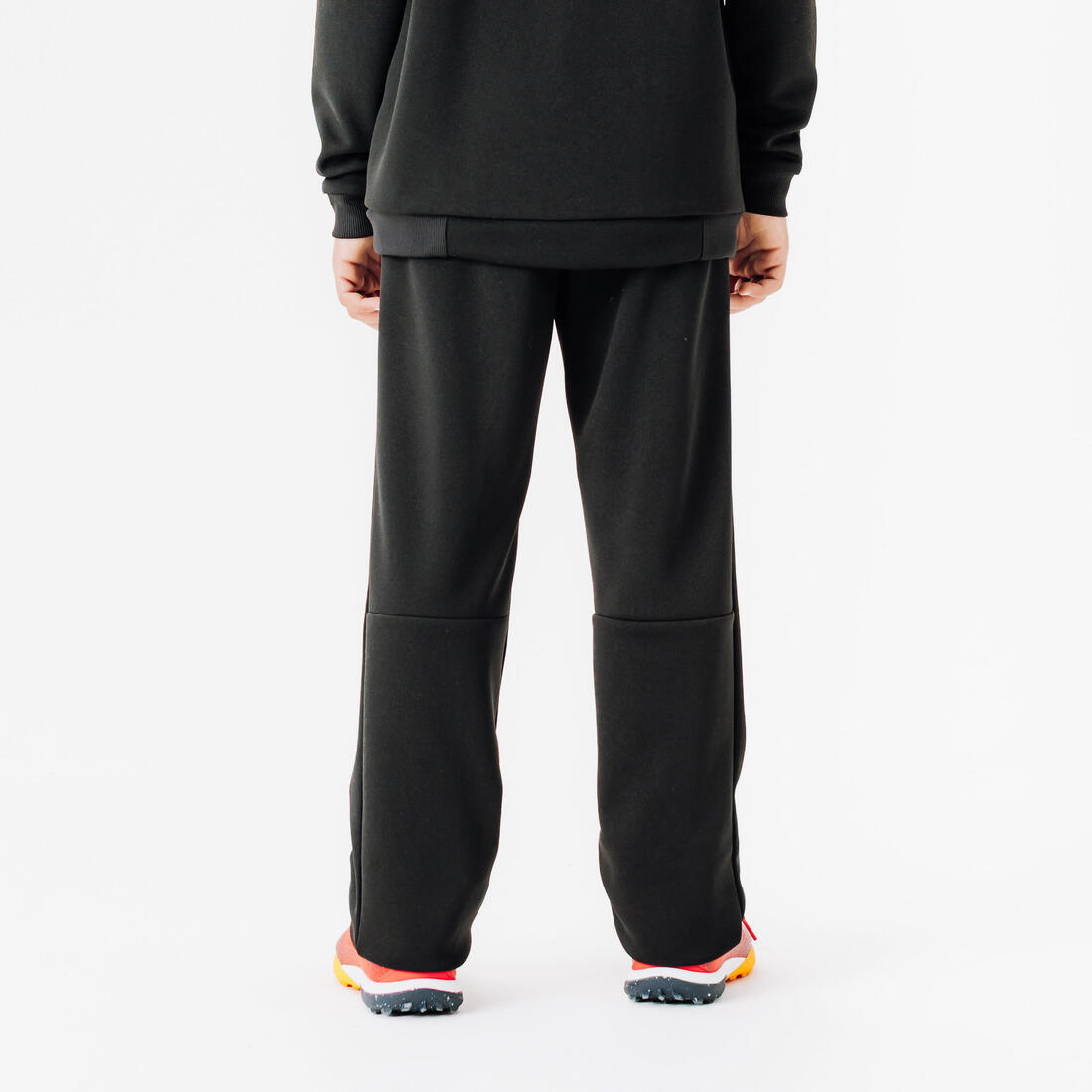 Pantalon d'entraînement de football enfant ESSENTIEL noir