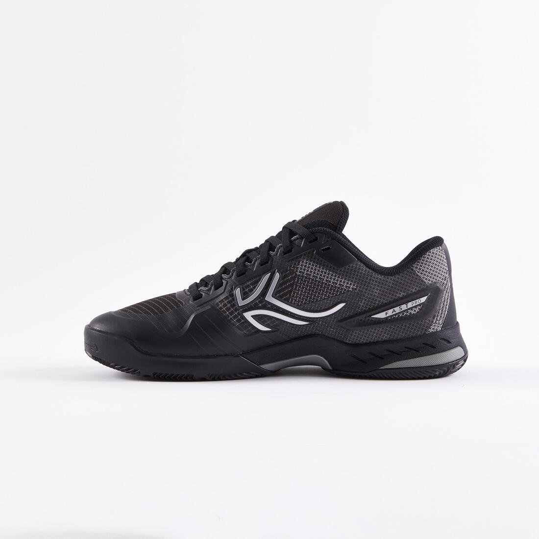 Chaussures de tennis homme terre battue - Artengo FAST Pro Clay noir Gris