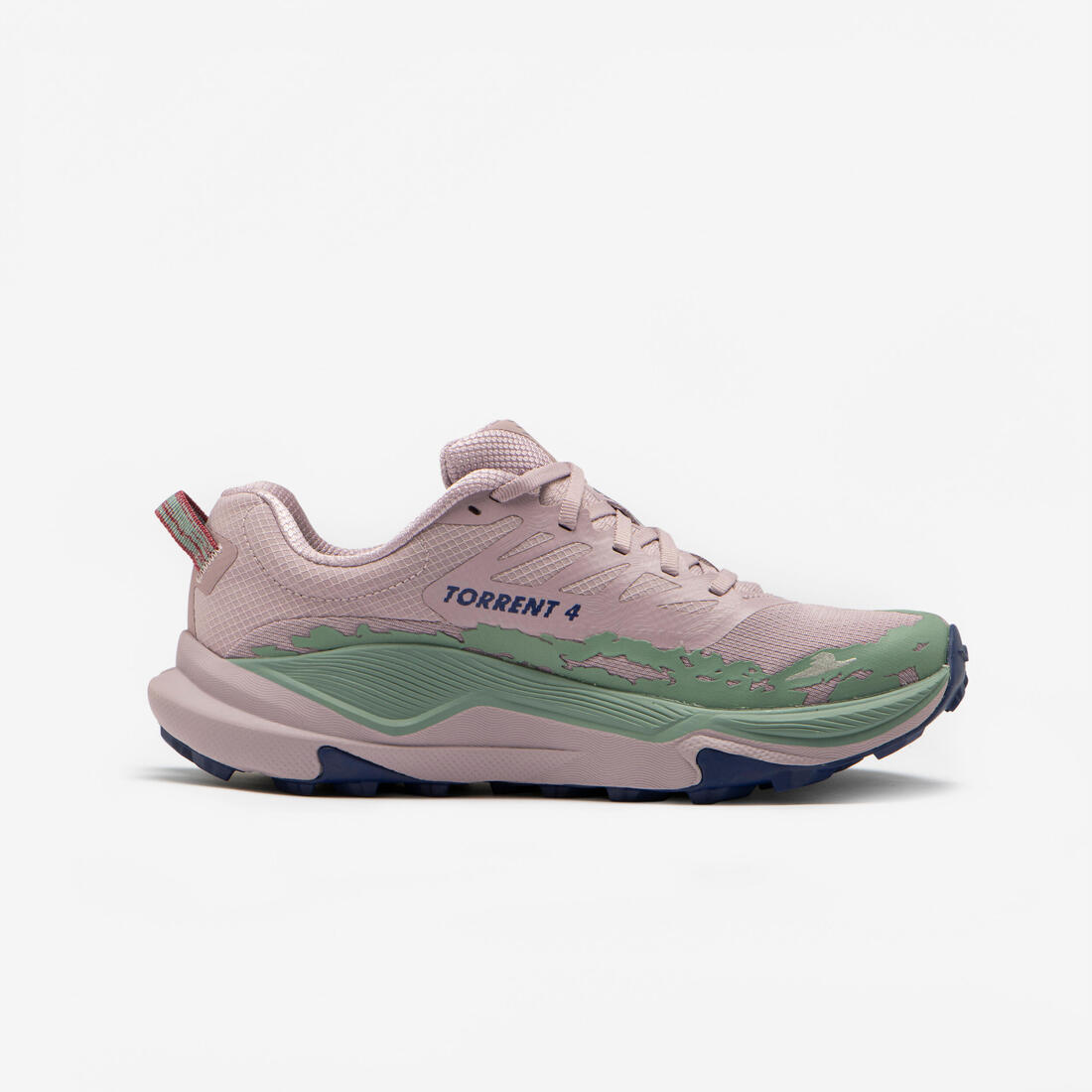 Chaussure de running trail femme, Hoka Torrent 4 violet vert
