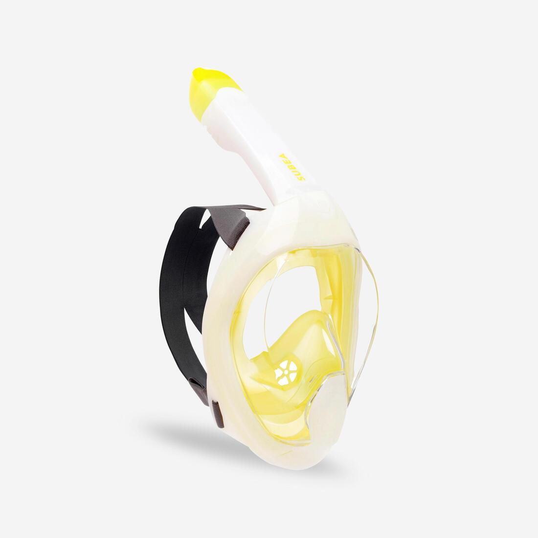 Masque snorkeling surface easybreath + avec valve acoustique > 10 ans - jungl