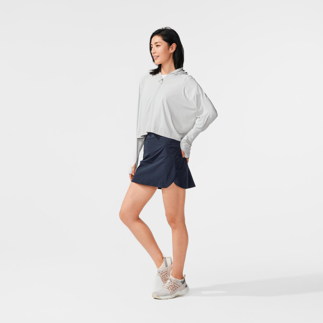 Jupe-short de randonnée montagne - MH500 - Femme