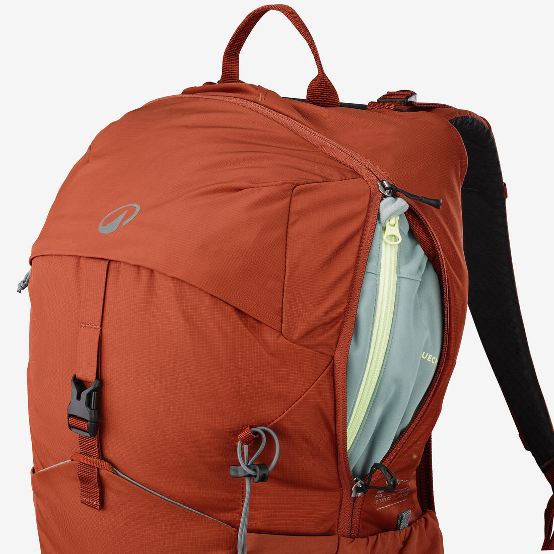 Sac à dos de randonnée ventilé 25L, MH500 khaki