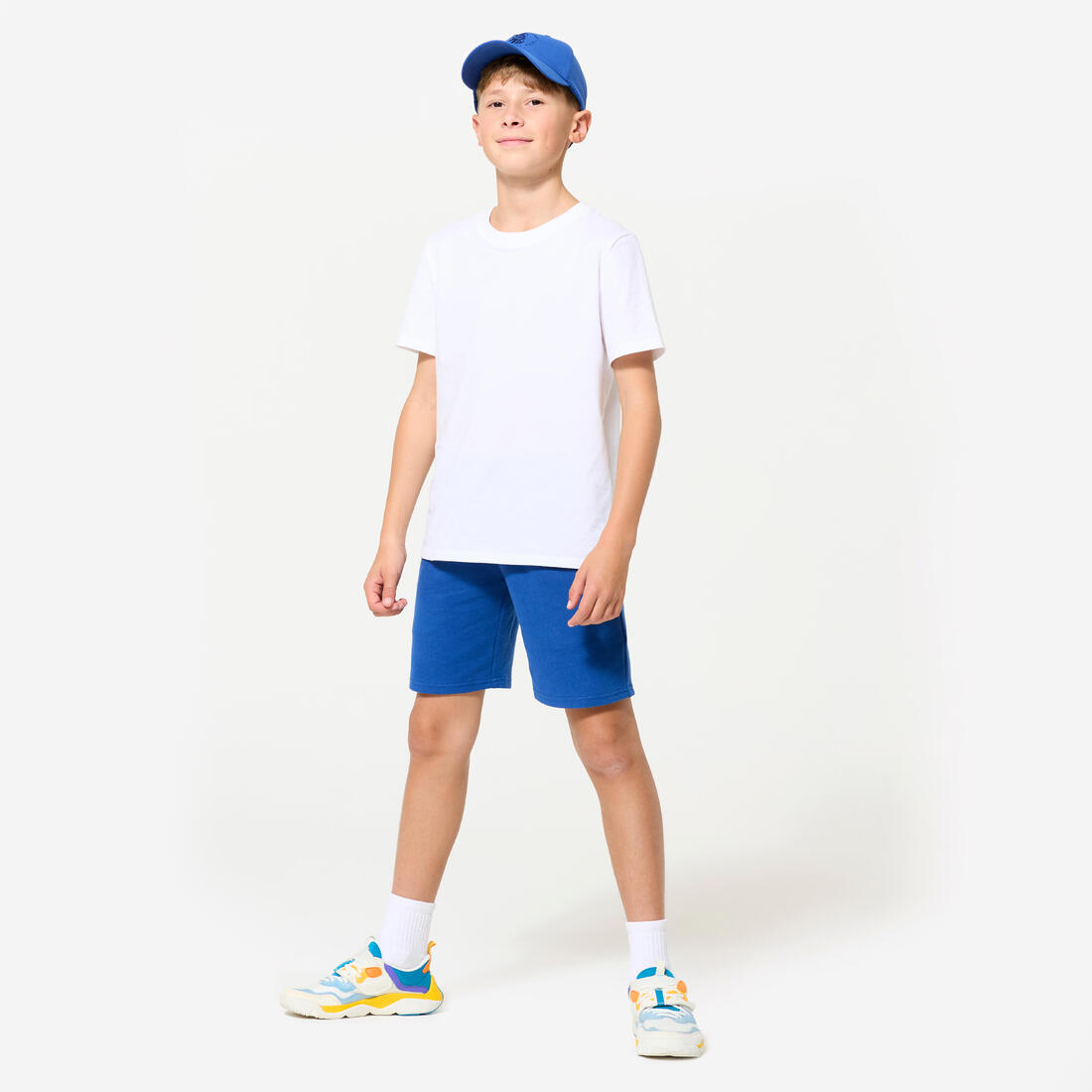 Short multisport coton enfant mixte