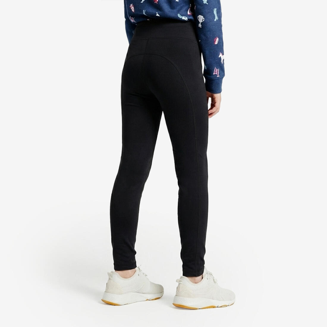 Legging équitation enfant 100 noir