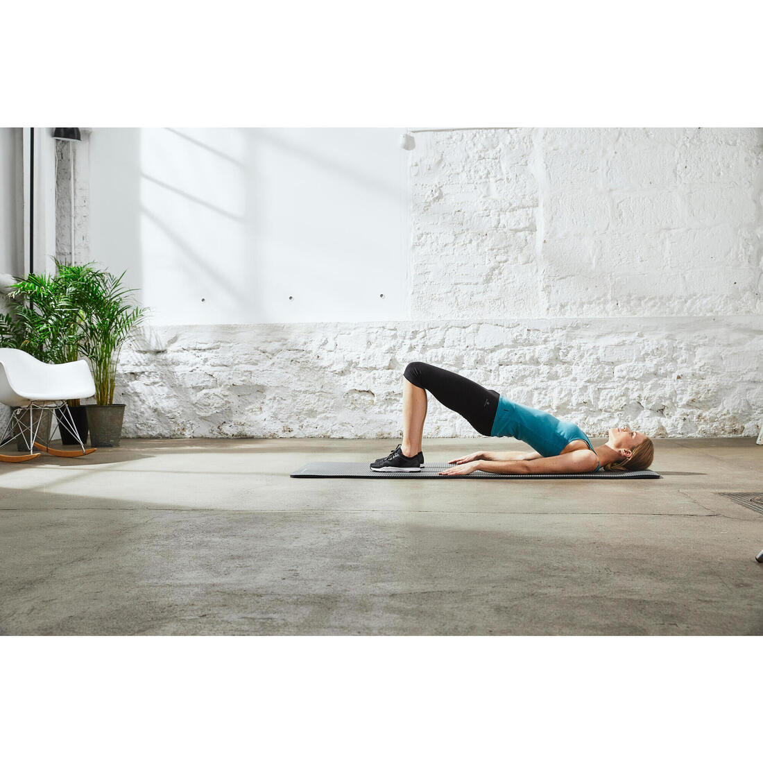 Legging fitness long coton extensible femme - Fit+