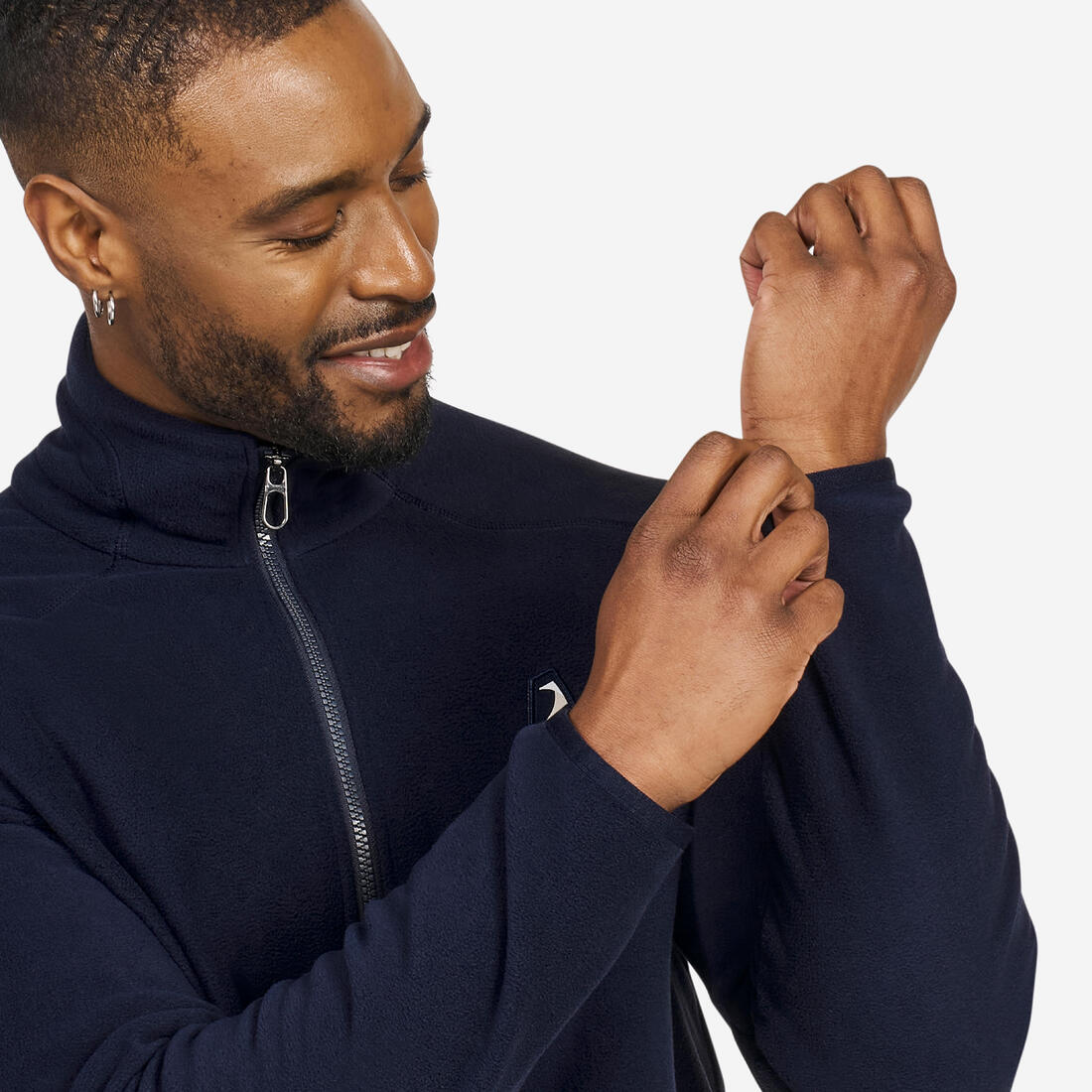 Polaire chaude de voile homme, 100 chiné
