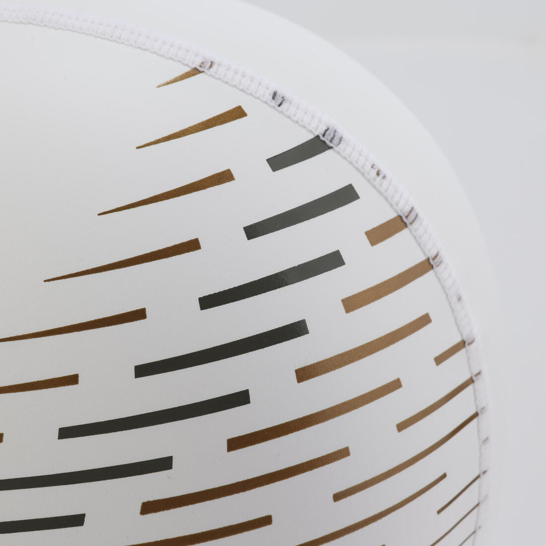 Bonnet de bain en maille enduite - tissu imprimé - taille m - blanc line