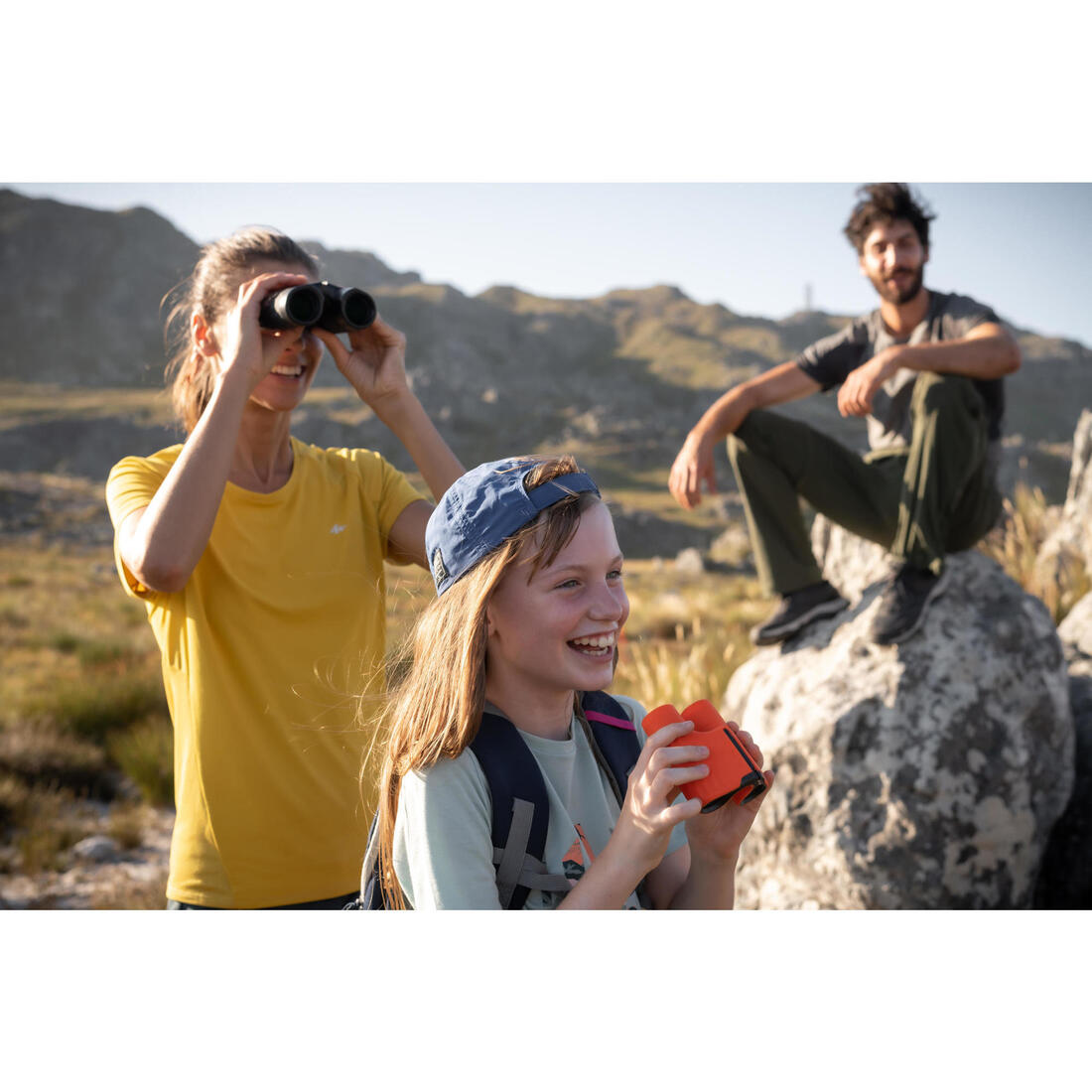 Jumelles de randonnée sans réglage - MH B100 - enfant - grossissement x6