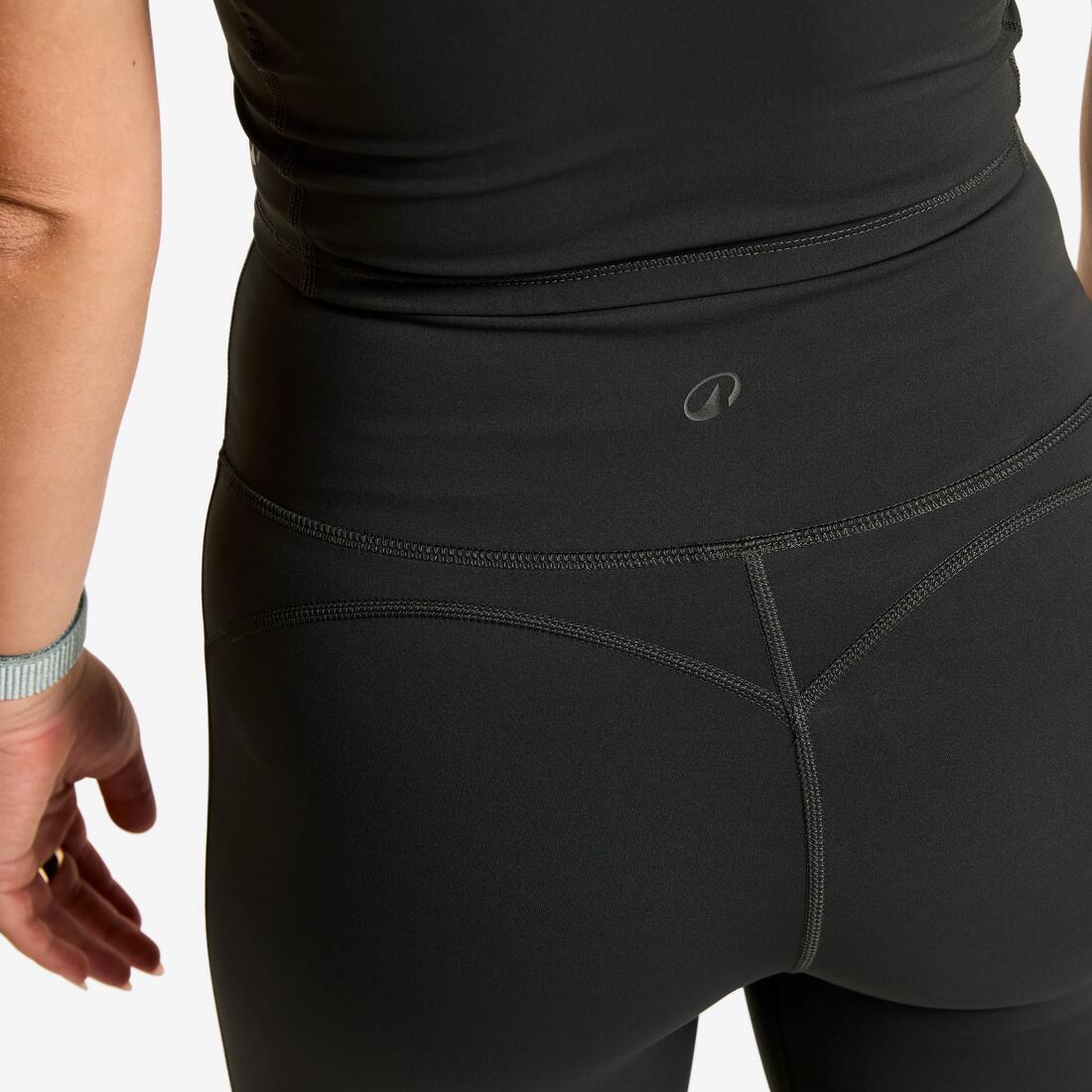 Legging de sport flare et taille haute femme, Shape