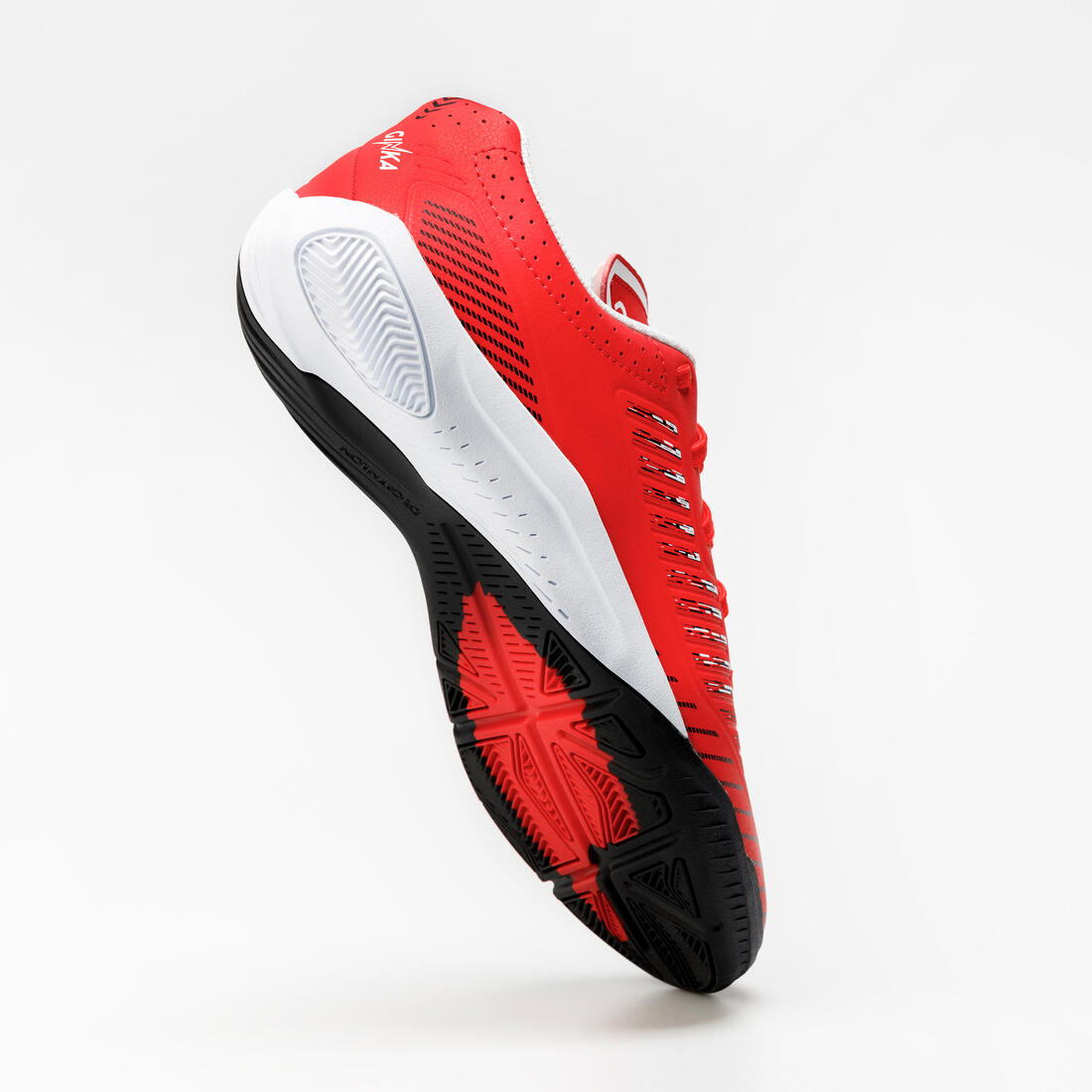 Chaussures de Futsal enfant GINKA 500 bleu foncé