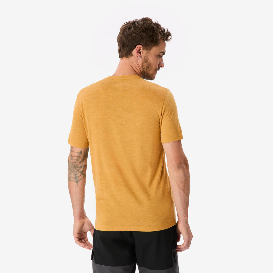 T-shirt manches courtes de trek en laine mérinos homme, Merino Fresh