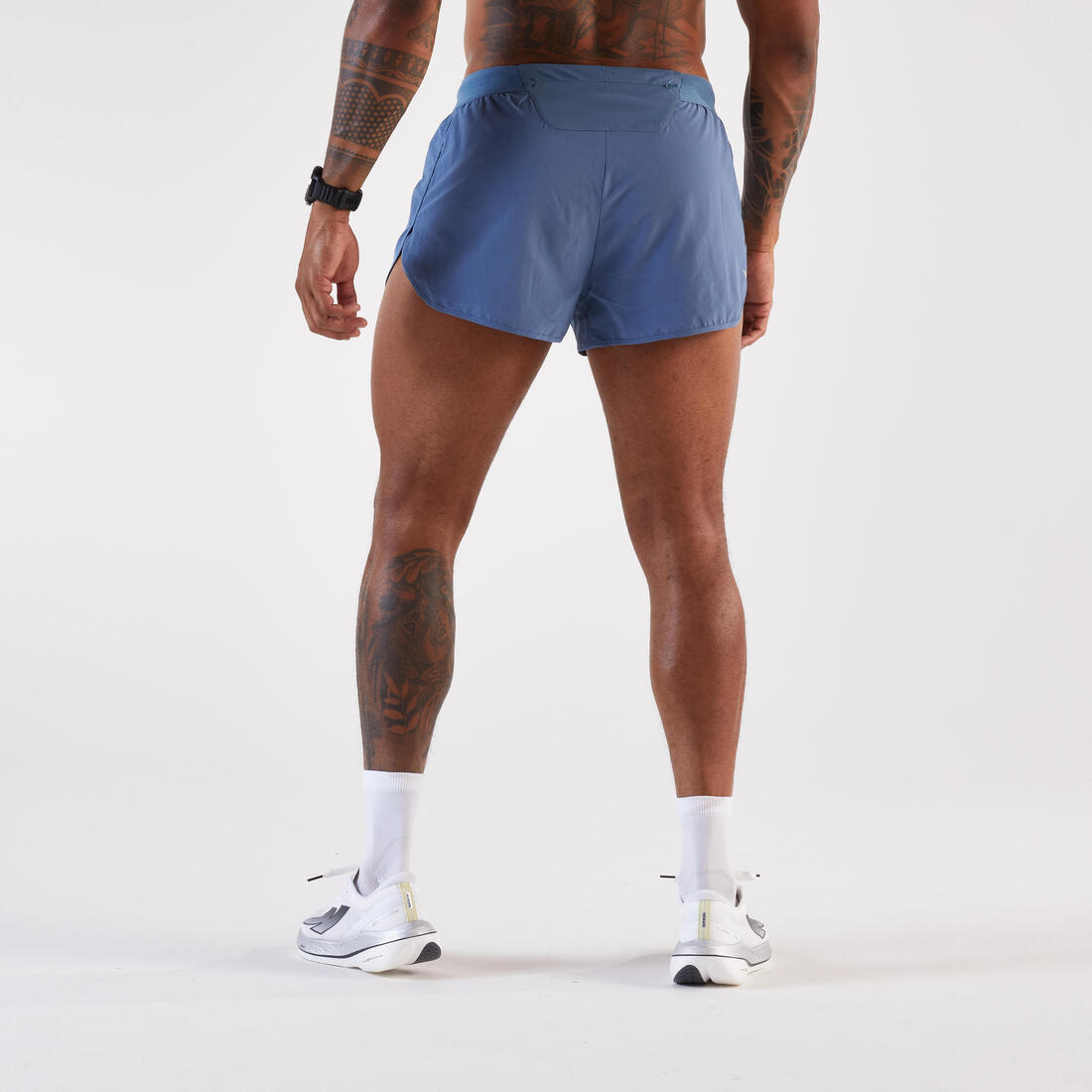 Short de running homme - Kiprun run 500 confort split