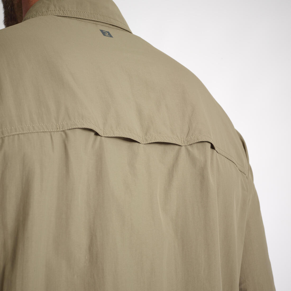 Chemise legere manches courtes 100 verte