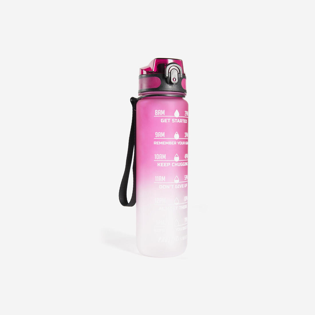 Gourde de fitness motivation 1 litre