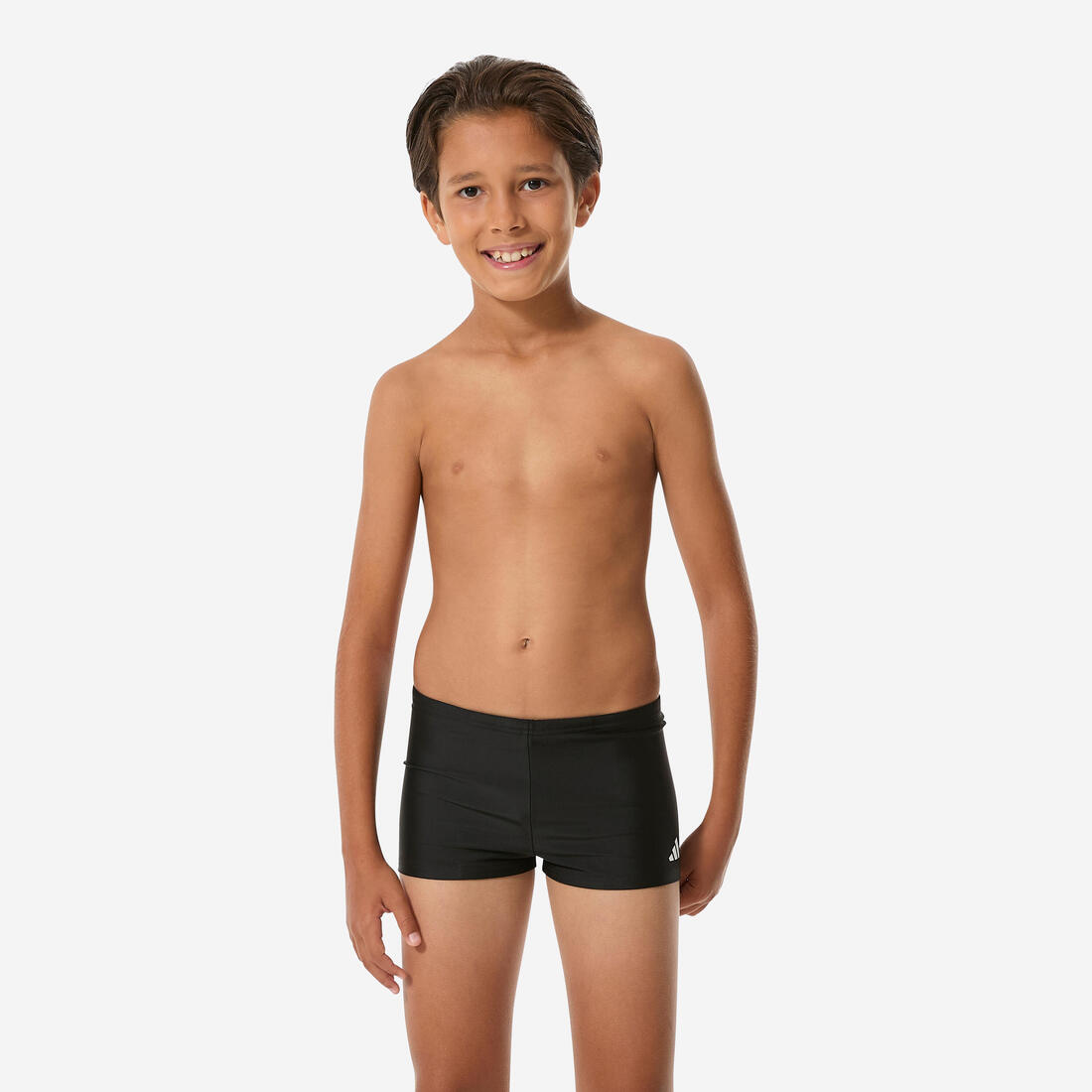 Boxer de bain natation garçon, noir