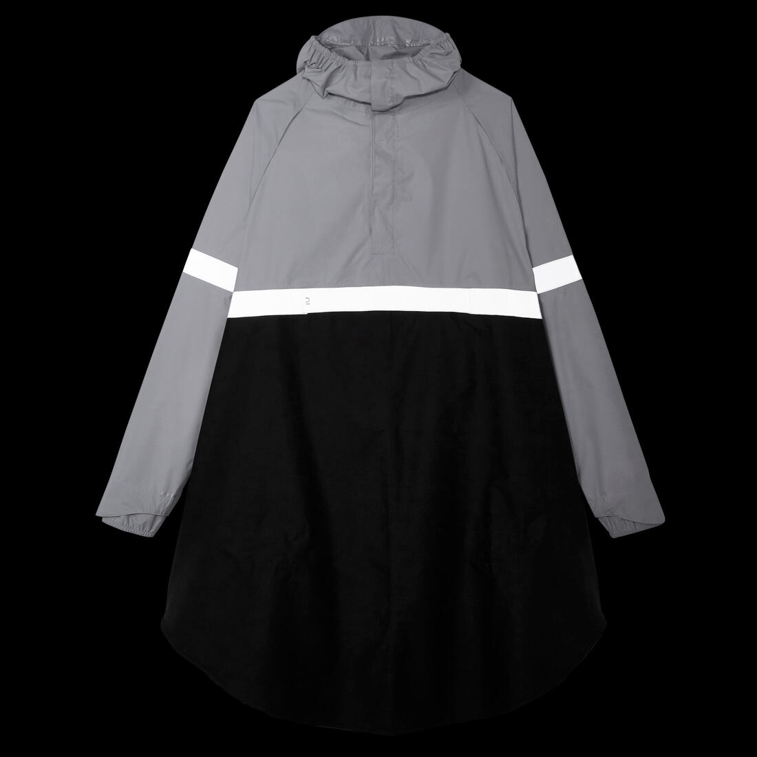Poncho pluie vélo ville, visibilité de nuit, 540