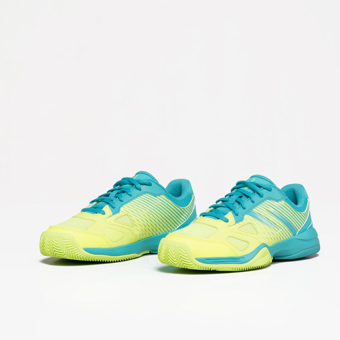 Chaussure PADEL Enfant PS 500 JR LACE Bleue