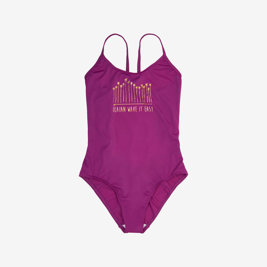 Maillot de bain 1 piece fille 100