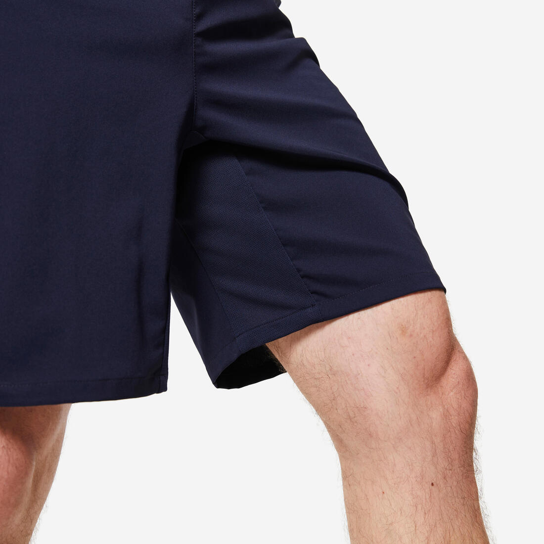 Short de fitness respirant poches zippées homme