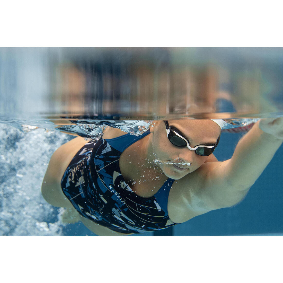 Lunettes de Natation Correctrices BFIT - Verres Fumés - Taille Unique - Noir
