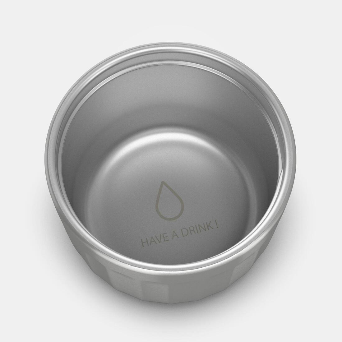 Bouteille inox isotherme avec filtre à thé 0,4L, de randonnée et camping