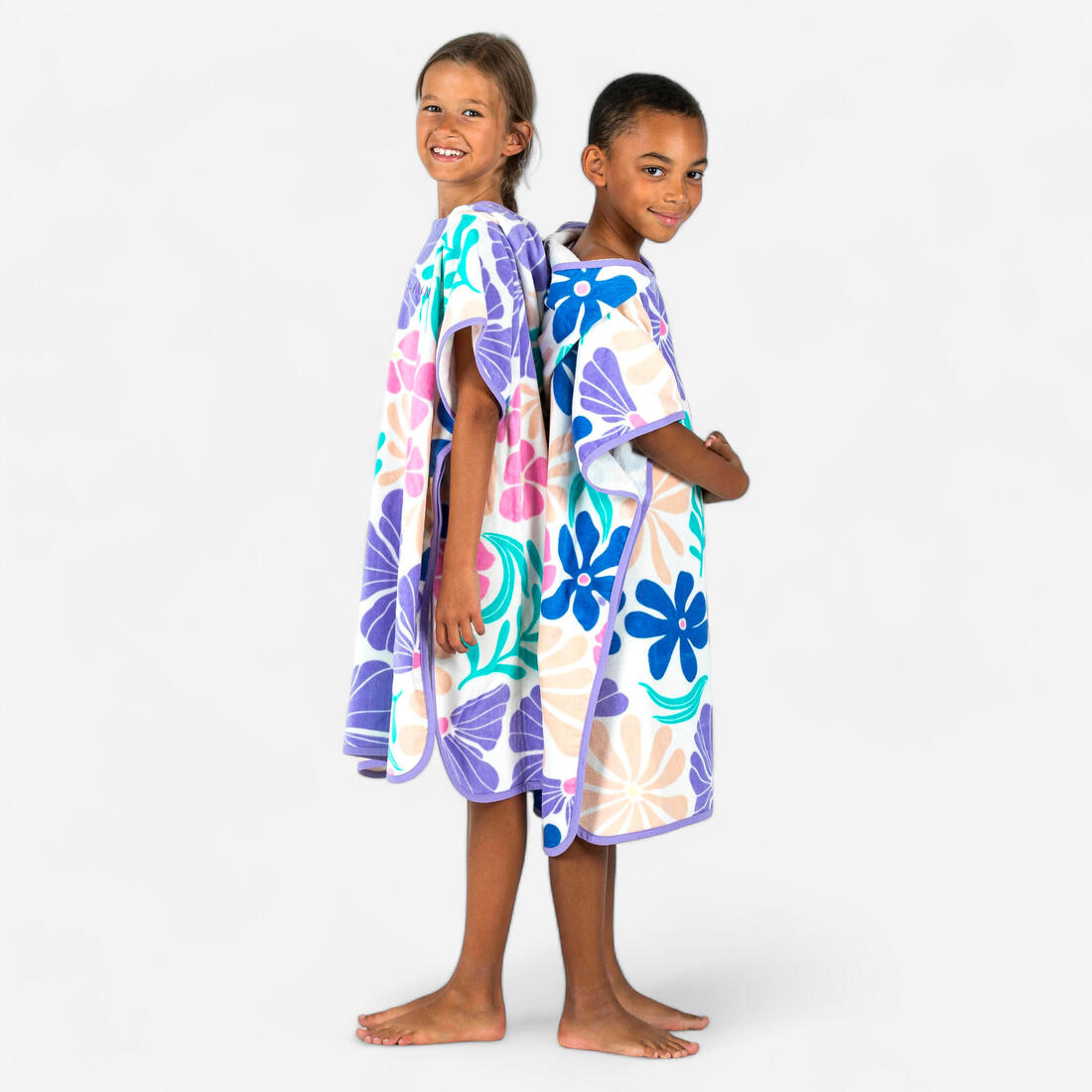Poncho surf 500 junior (110 à 135 cm) surfy