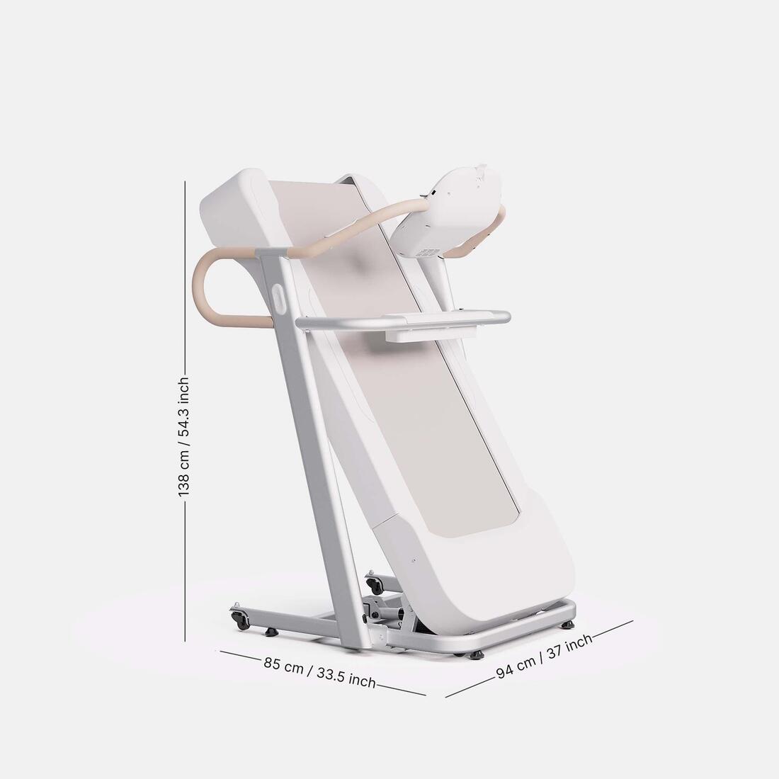 Tapis de marche W900B, 10 km/h, 50x120 cm, connecté et confortable