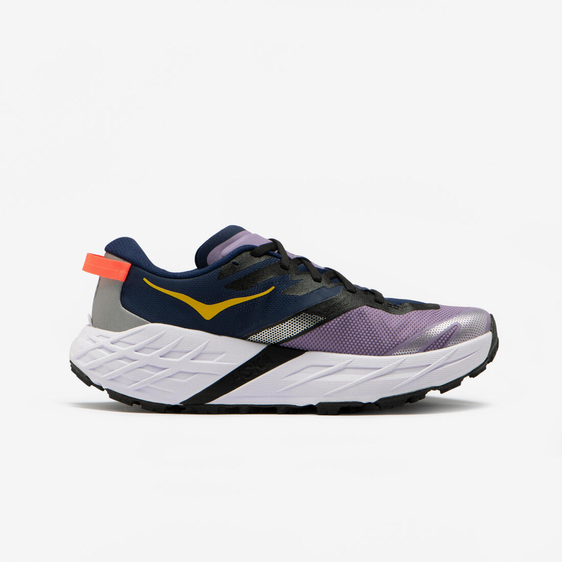 Chaussures de running trail femme, Hoka speedgoat 7, violet et