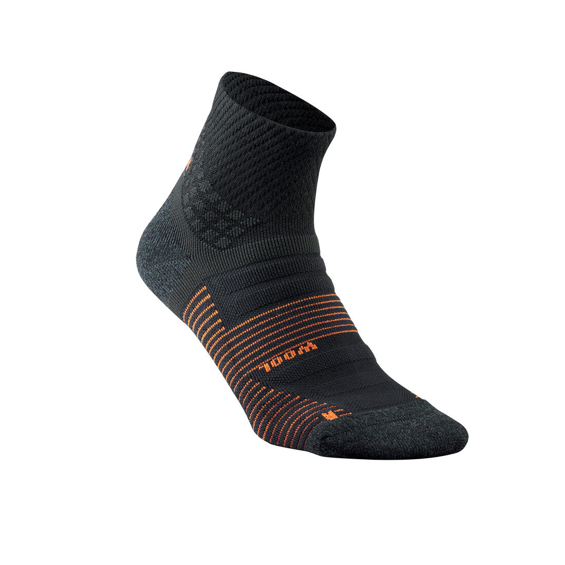 Chaussettes de randonnée mid laine (2 paires) adulte, Hike 900