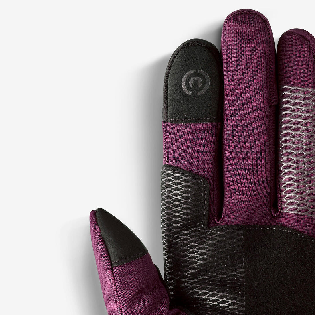Gants tactiles et stretch de trekking montagne - MT500 marine - adulte