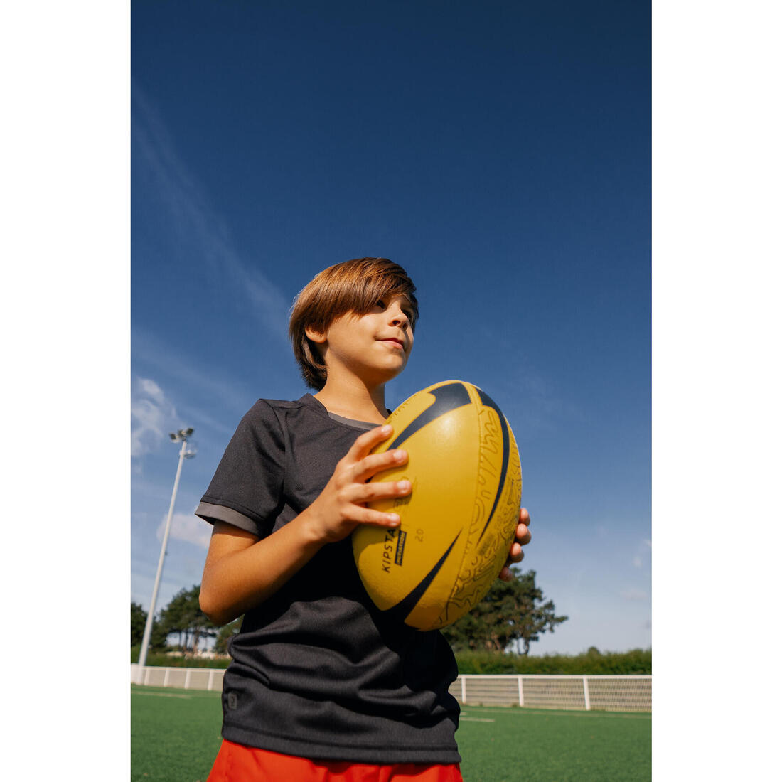 Maillot manches courtes de rugby enfant - r100