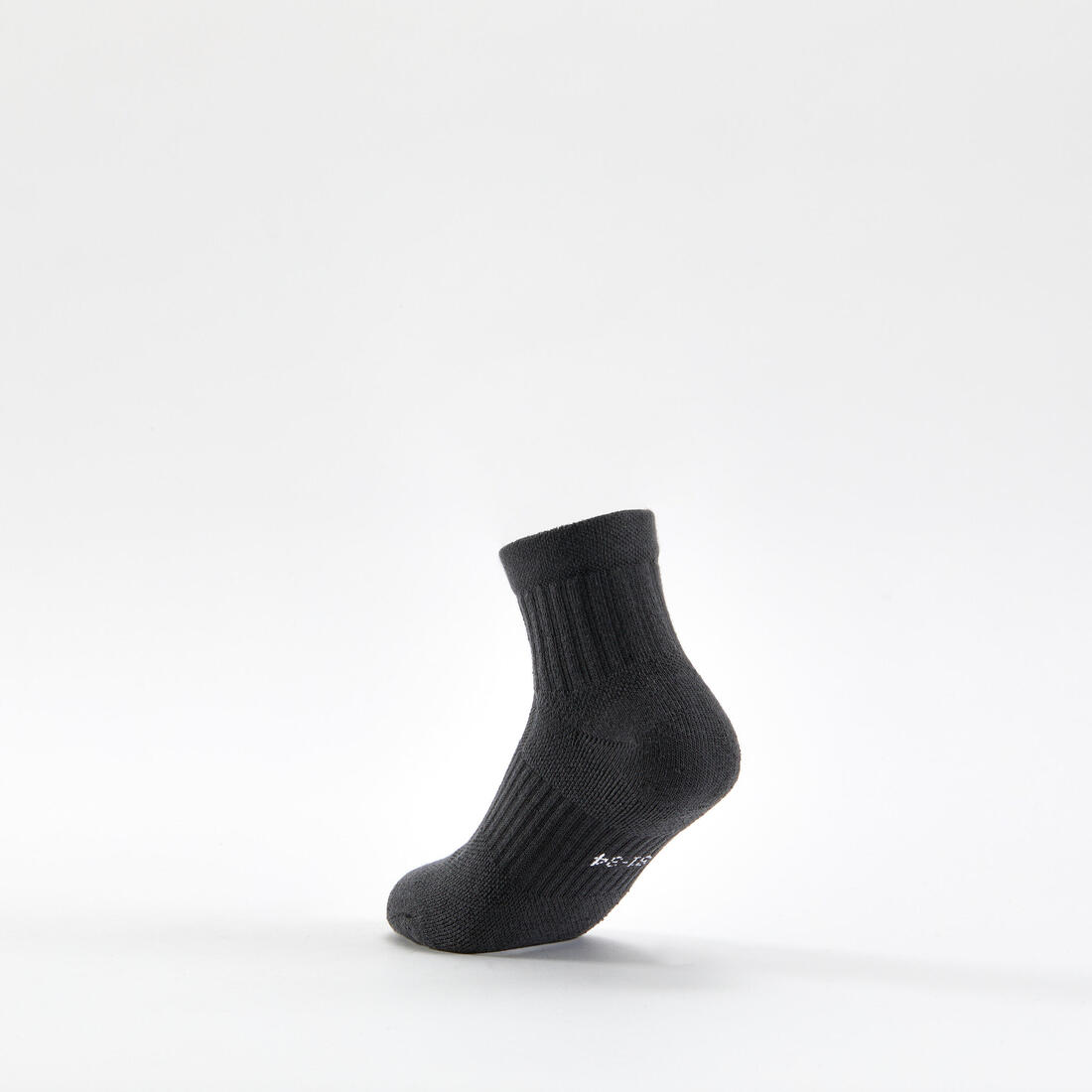 CHAUSSETTES DE SPORT ENFANT MI-HAUTES RS 500 LOT DE 3