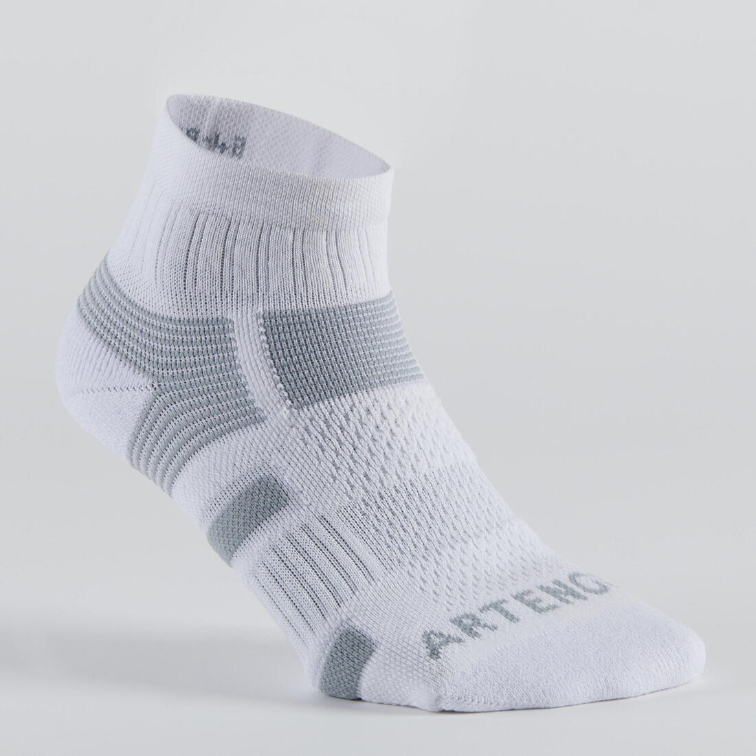 CHAUSSETTES DE SPORT MI-HAUTES ARTENGO RS 560 LOT DE 3