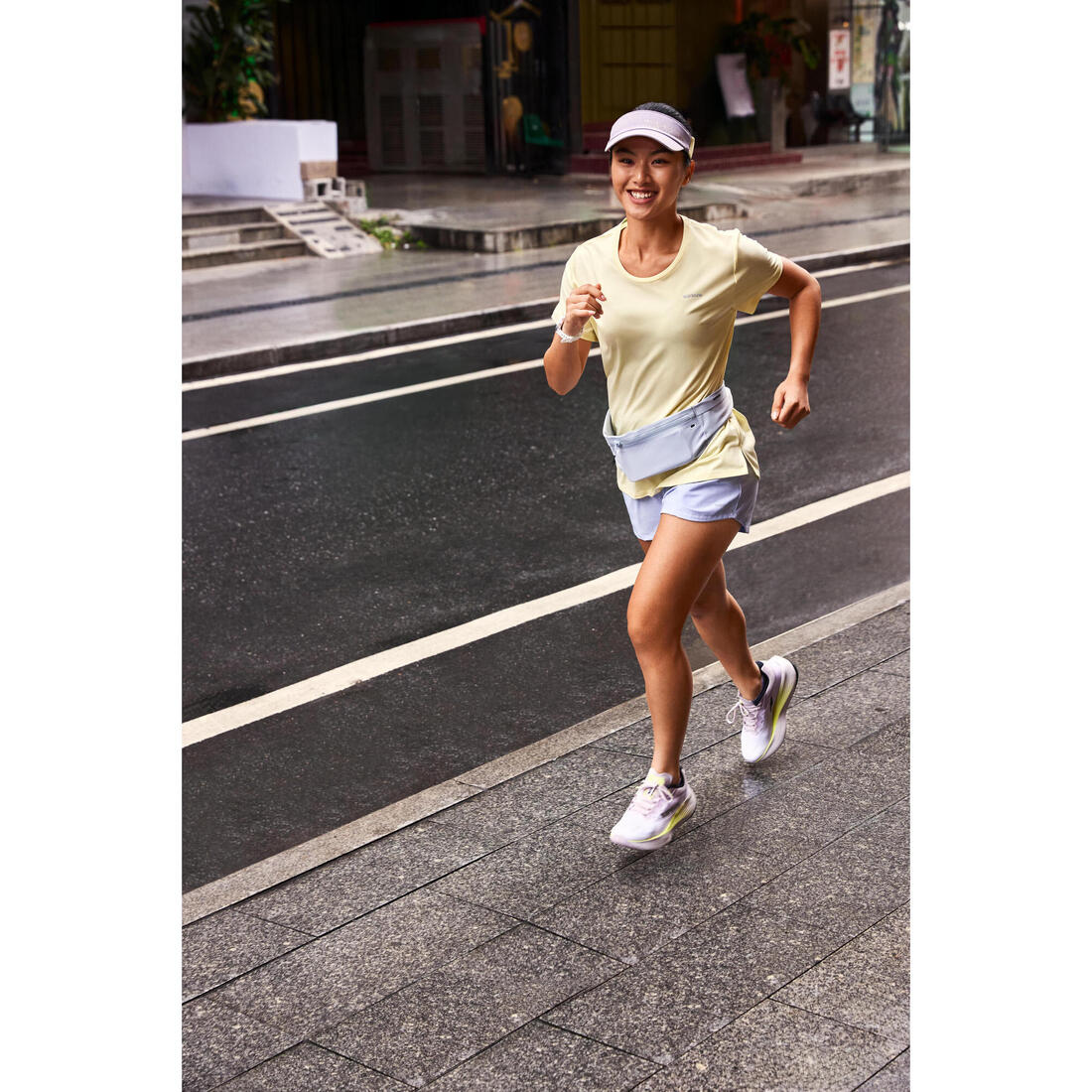 T-shirt running respirant femme - kiprun run 500 dry