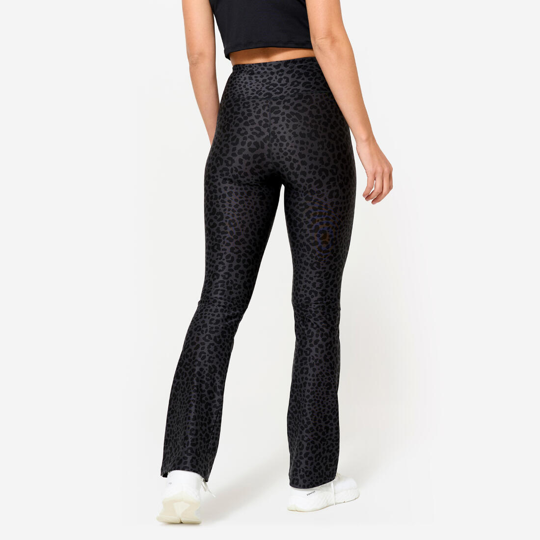 Legging de sport droit et respirant femme, imprimé