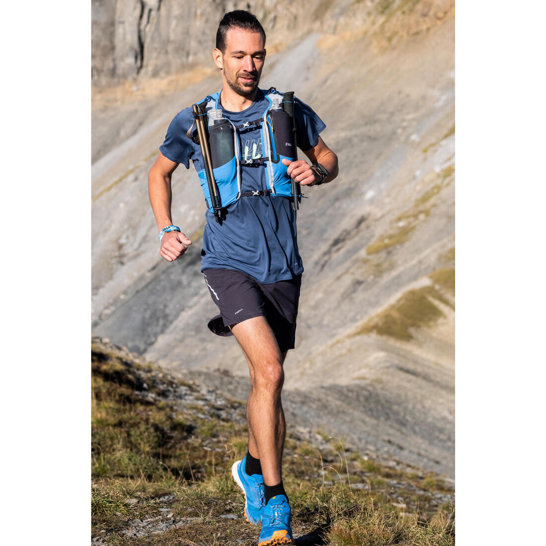 Short de trail running homme - kiprun run 900 ultra