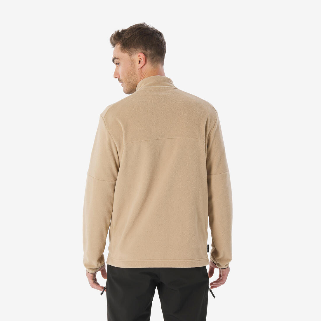 Polaire de randonnée montagne homme, MH500 full zip pocket